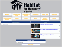 Tablet Screenshot of habitatsuffolk.org